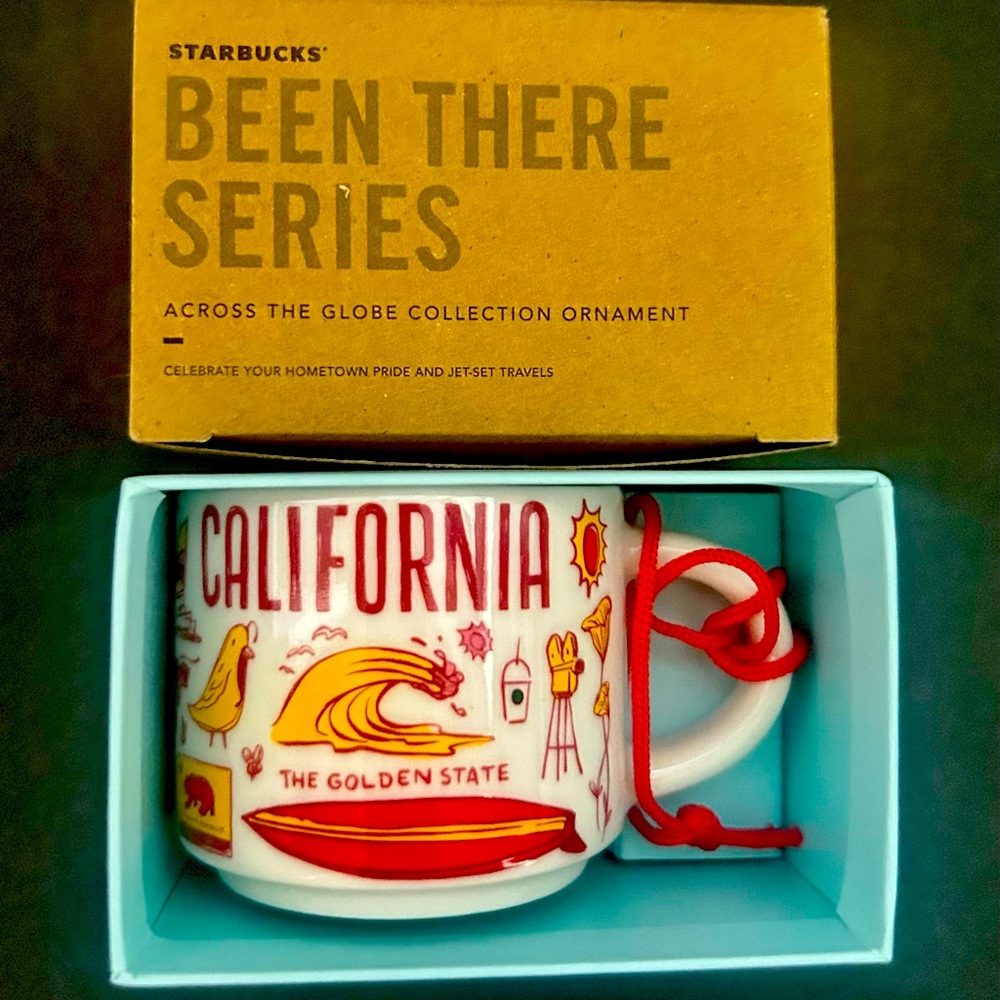 Starbucks Been There Series CALIFORNIA Ornament 2 oz. Mug